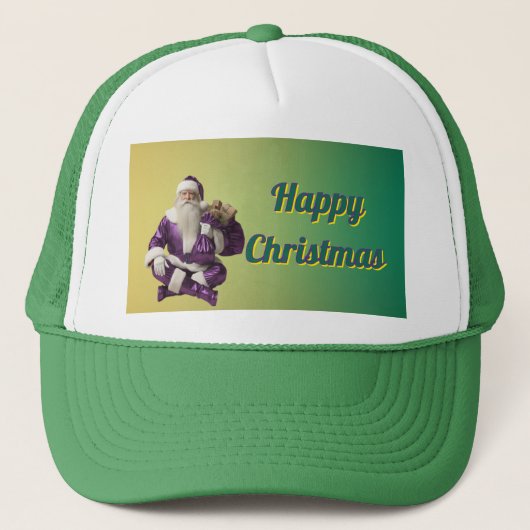 Casquette Hat Christmas with Great party (Devant)