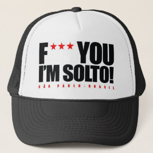 CASQUETTE HAT I'M JE LIBÈRE SÃO PAULO BRÉSIL F *** YOU