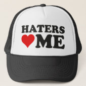 Casquette Haters Love Me (Devant)