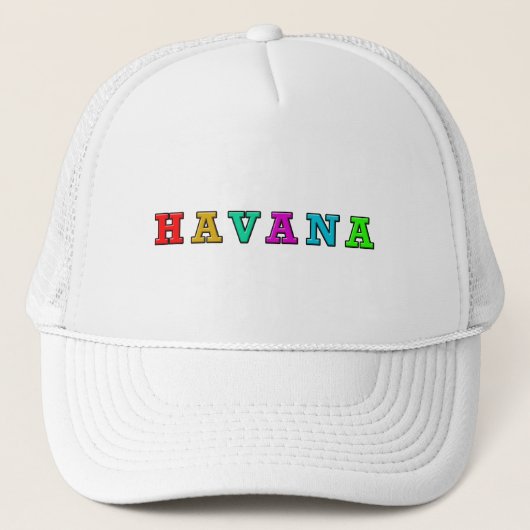 Casquette Havane Cuba (Devant)