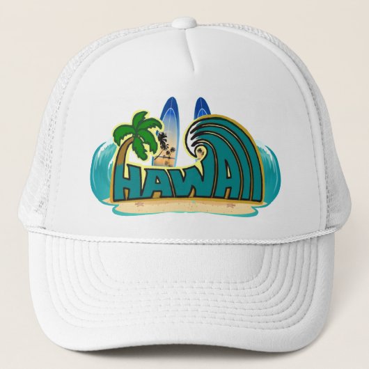 Casquette Hawaï (Devant)