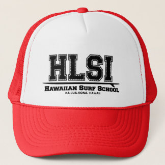 Casquette hawaïen d'école de surf
