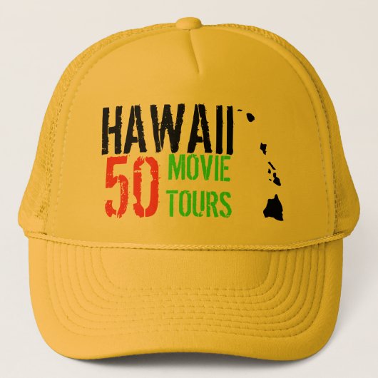 CASQUETTE HAWAII 50 VISITES (Devant)