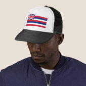 Casquette Hawaii, drapeau de l'État du paradis de l'aloeha h (En situation)