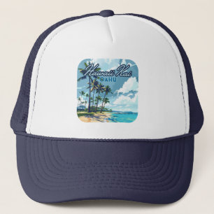 Casquette Hawaii Kai Honolulu Oahu Hawaii Retro