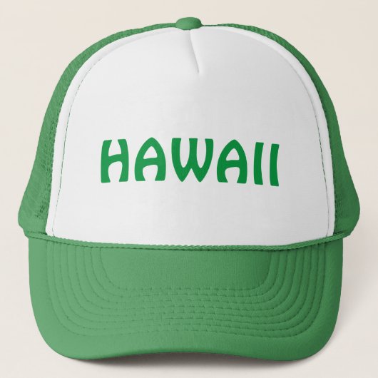 Casquette HAWAII votre image ou logo ici Trucker Hat (Devant)