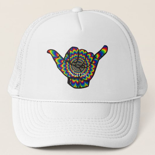 Casquette Hawaiian Shaka Psychedelic Thunder_Cove (Devant)