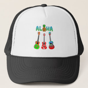 Casquette Hawaiian Ukulele Aloha Hawaii