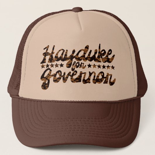 Casquette Hayduke pour rétro floral du Gouverneur (Devant)