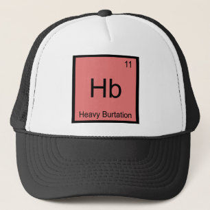 Casquette HB - pièce en t lourde de symbole d'élément de