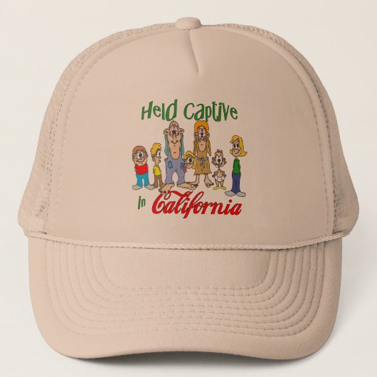 Casquette Held Captive en Californie (Devant)