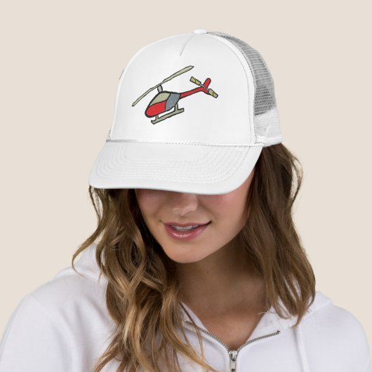 Casquette Hélicoptère (En situation)