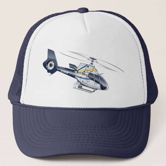 Casquette Hélicoptère de dessin (Devant)