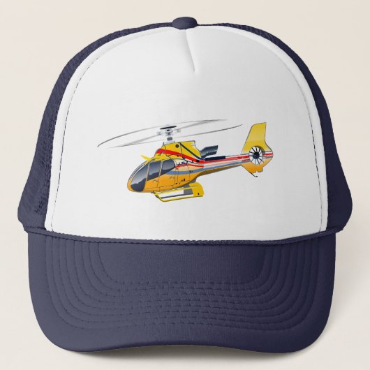 Casquette Hélicoptère de dessin (Devant)