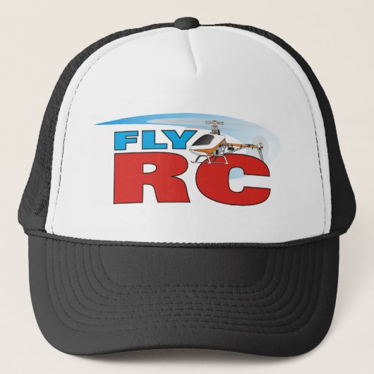 Casquette Hélicoptères de la mouche RC (Devant)
