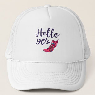 Casquette Hello 90s Cellphone