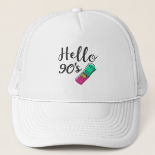 Casquette Hello 90s Cellphone