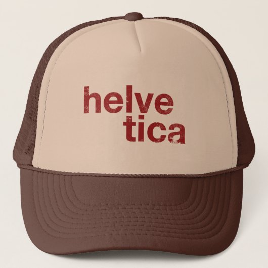 Casquette helvetica (Devant)