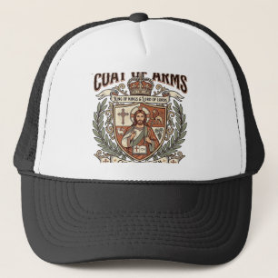 Casquette Héraldique de Jésus Blason Héraldique de Jésus Bla