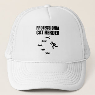 Casquette Herder de chats professionnels Funny Héritage de c