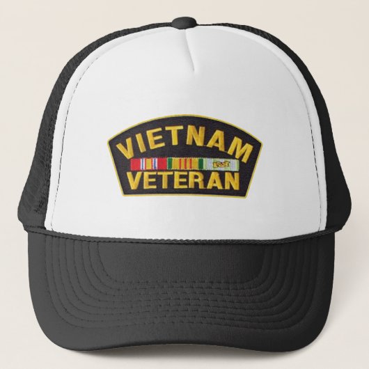 CASQUETTE HÉROS AMÉRICAINS VÉTÉRAN DU VIETNAM (Devant)