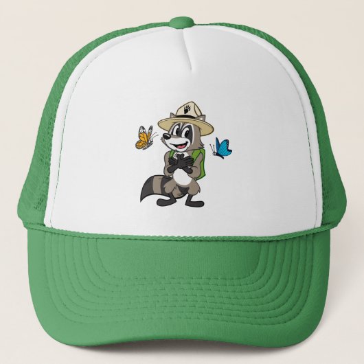 Casquette Héros de papillon de Rick | de garde forestière - (Devant)