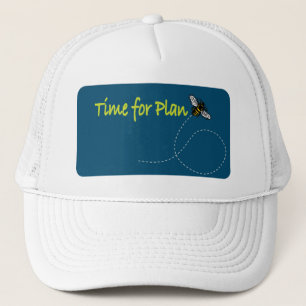 Casquette Heure du plan Avoir été Turquoise BG