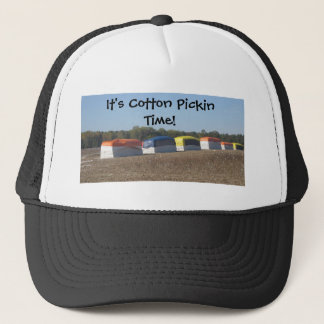 Casquette Heure du prélèvement de coton