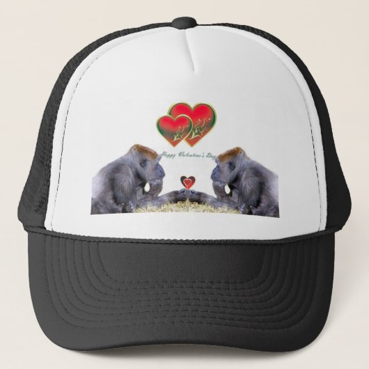 Casquette Heureuse Sainte-Valentin_ (Devant)