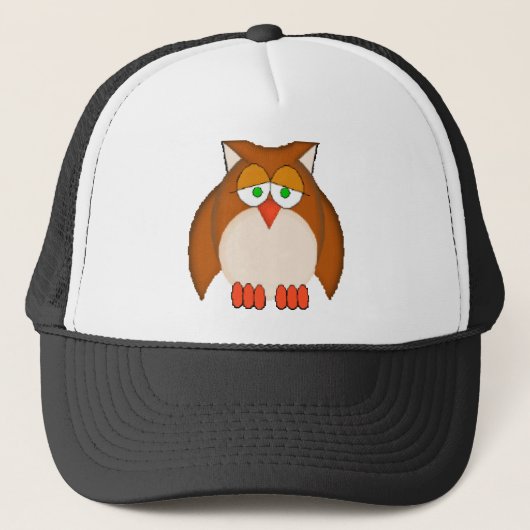 Casquette Hibou sage (Devant)