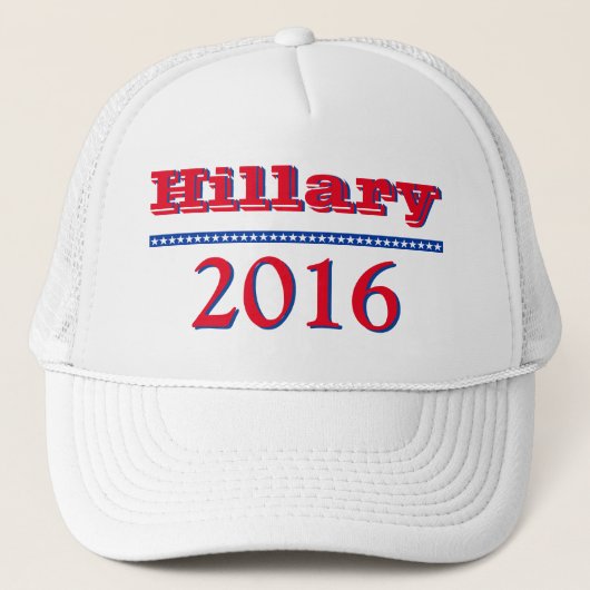 Casquette Hillary Clinton 2016 (Devant)
