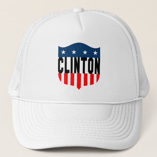 Casquette hillary clinton étoiles et rayures (Devant)