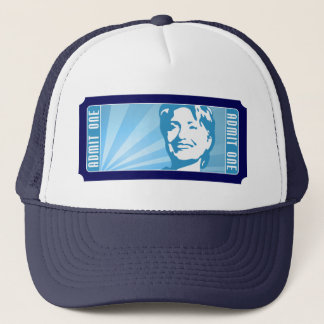 Casquette hillary clinton. le ticket.