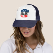 Casquette hillary clinton : stars & rayures : (En situation)