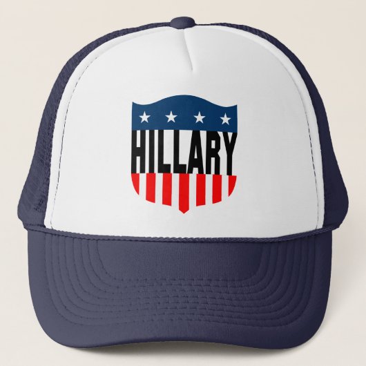 Casquette hillary clinton : stars & rayures : (Devant)