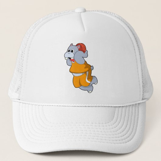 Casquette Hippo au Basketball Sports (Devant)