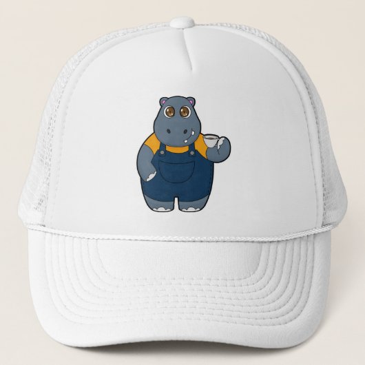 Casquette Hippo avec la coupe du café (Devant)