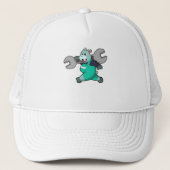 Casquette Hippo comme mécanique avec clé (Devant)
