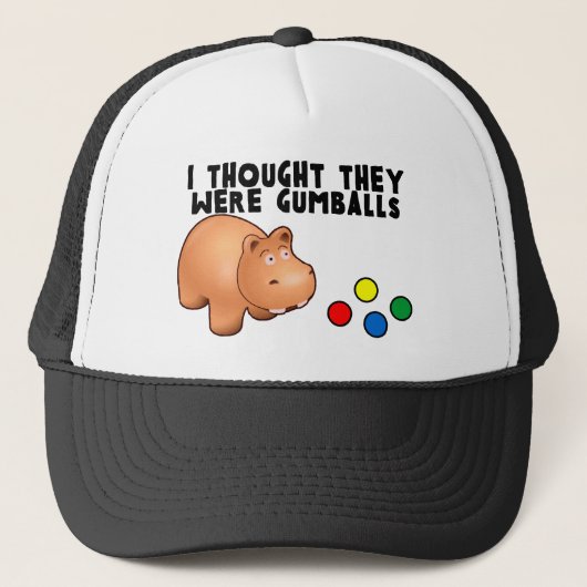 Casquette Hippopotame Gumballs (Devant)