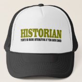 Casquette Historien drôle (Devant)