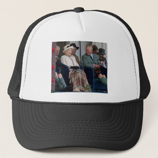 Casquette HM Queen Elizabeth II and HRH Prince Charles 2014 (Devant)