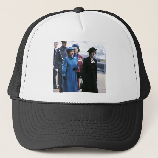 Casquette HM Queen Elizabeth II-Margaret Thatcher (Devant)