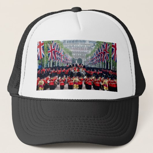 Casquette HM Queen Elizabeth Trooping de la Couleur Londres (Devant)