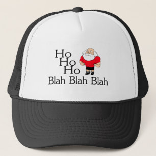Casquette Ho Ho Ho Blah - Noël fade