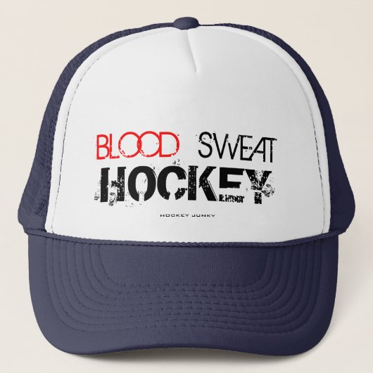 CASQUETTE HOCKEY DE SUEUR DE SANG (Devant)