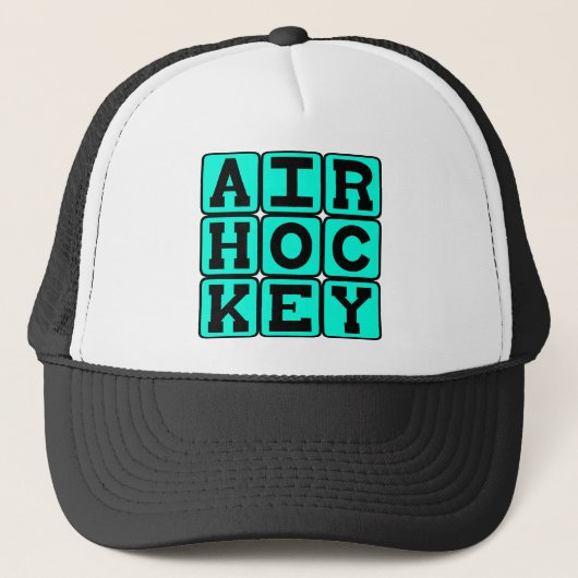 Casquette Hockey sur air, jeu de table (Devant)