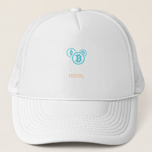 Casquette HODL - cryptomonnaie