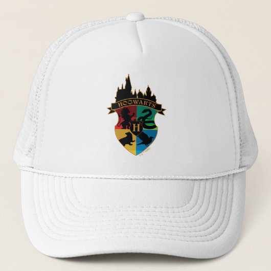 Casquette HoGWARTS™ Castle Crest House Insigne de fierté (Devant)