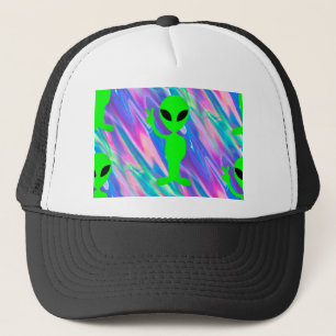 Casquette Hologramme alien
