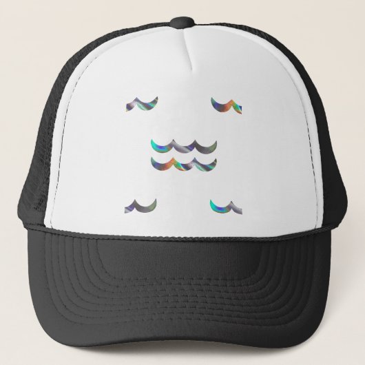 Casquette hologramme Aquarius (Devant)
